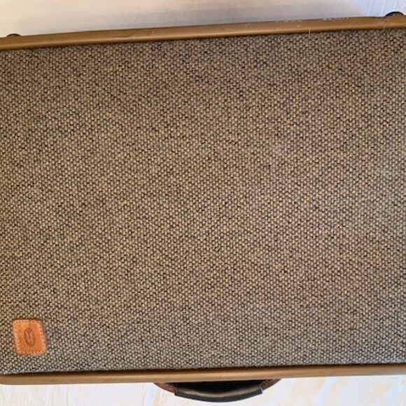 Hartmann Vintage Tweed and Leather Briefcase - Picture 4 of 13